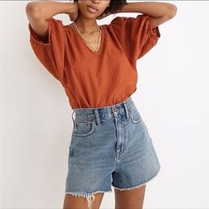 Madewell the momjean short